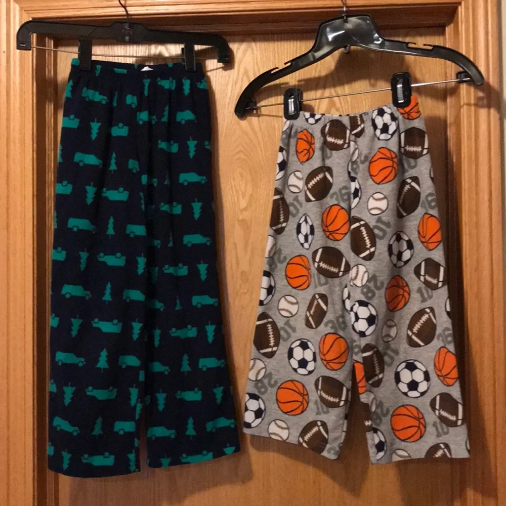 Carter’s Circo Boy’s 5T pajama pants winter sports